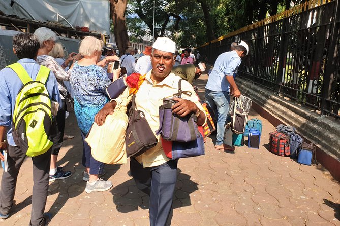 Mumbai City + Dabbawala aka Lunchbox + Train Ride Tour - The Unfeigned Mumbai. - Getting picked up and using a mobile ticket in Mumbai