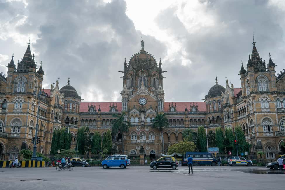 Mumbai City Tour with Option to Add Elephanta Caves - Gateway of India through the Taj Mahal Palace hotel story
