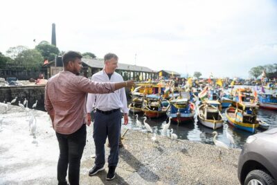 Mumbai Morning Market Tour of Flowers, Fish, and More - Sassoon Dock fish market: the daily catch in full motion