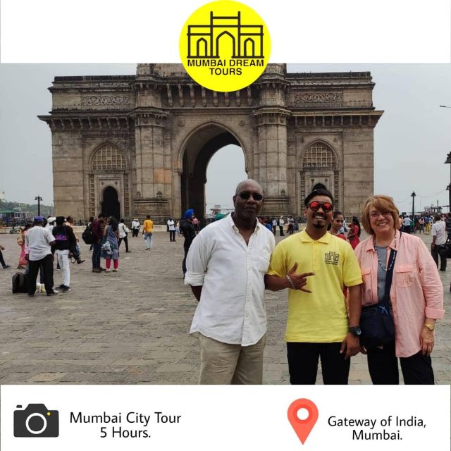Mumbai: Private Sightseeing Tour with Car and Guide - Gateway of India and the Taj Mahal Palace: your first big Mumbai landmarks