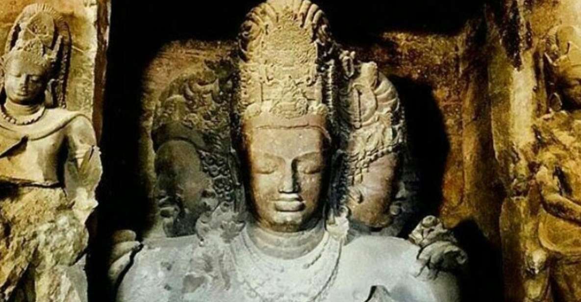 Private Elephanta Island Caves Tour with Village Tour - One-hour ferry plus a quirky island train ride